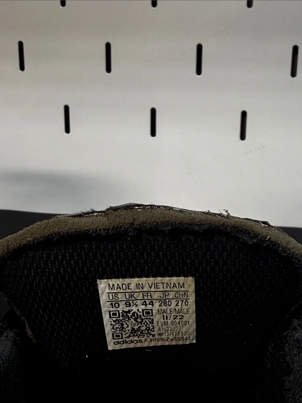 adidas size 10